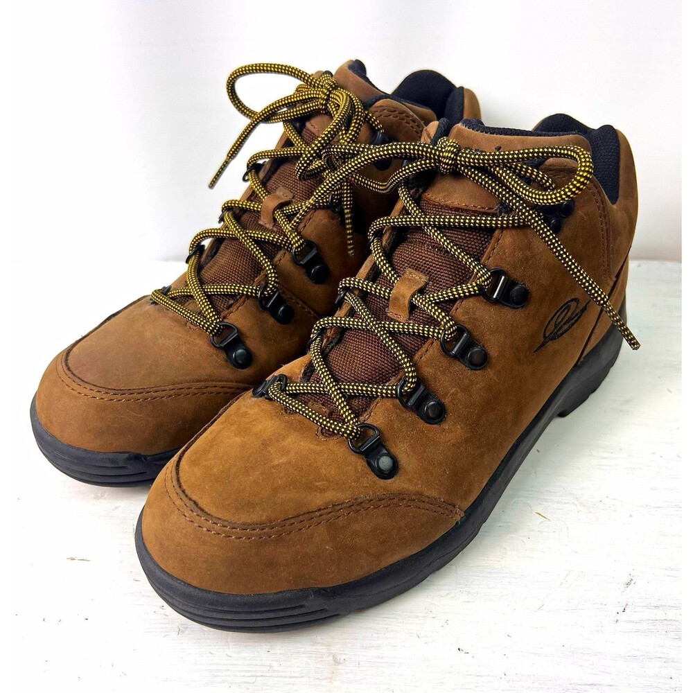 Easy Spirit Anti Gravity Womens Hiking Style Boots Brown Lace Up Size 10 Wide